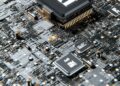 Representação de processadores e chips, imagem ilustrativa para matéria sobre a valorização da AMD