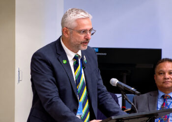 Representante do Ministério da Saúde durante reunião da ONU sobre preparação e resposta a pandemias