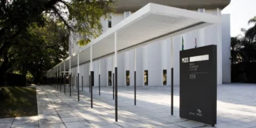 Fachada do Museu da Imagem e do Som (MIS), em São Paulo
